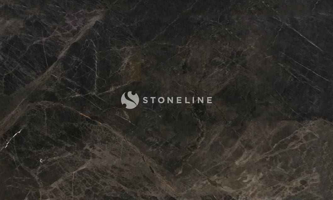 Dark marble texture with white veins
