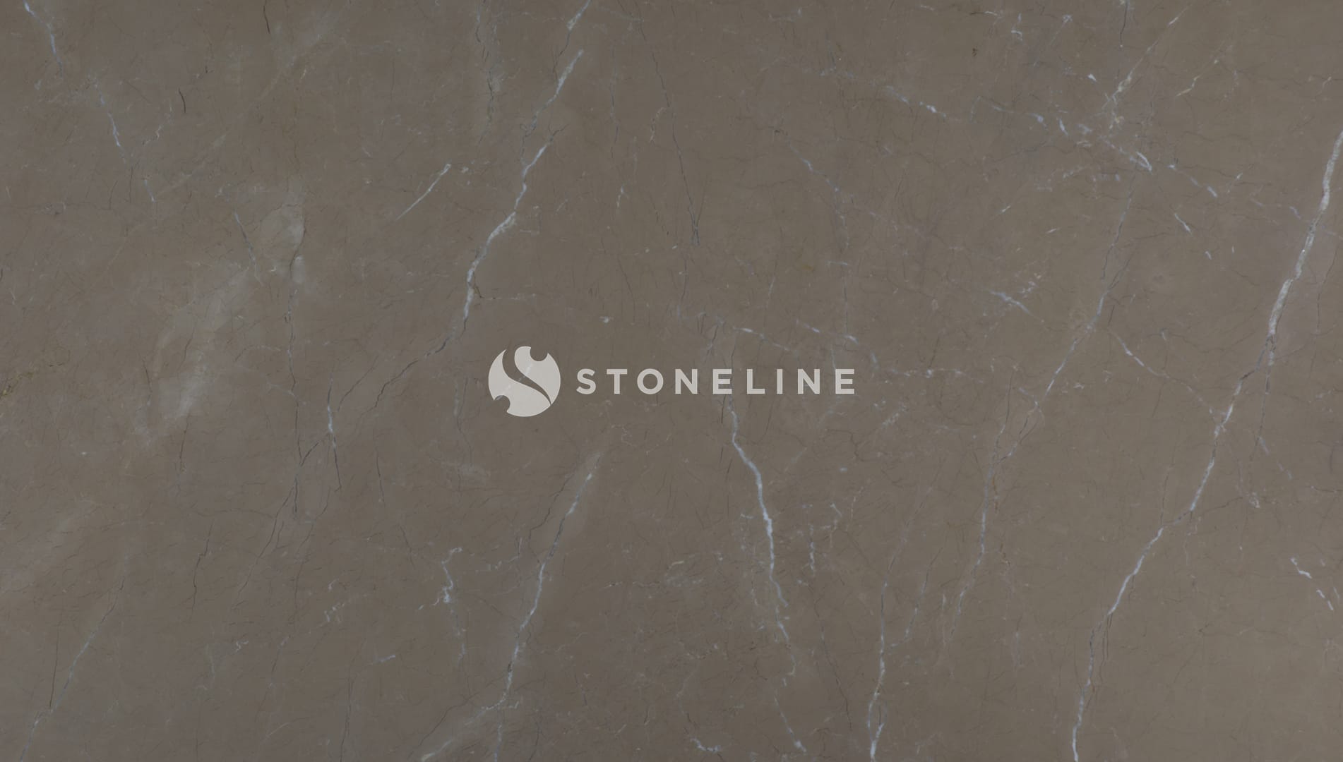 Brown marble texture with white veins.