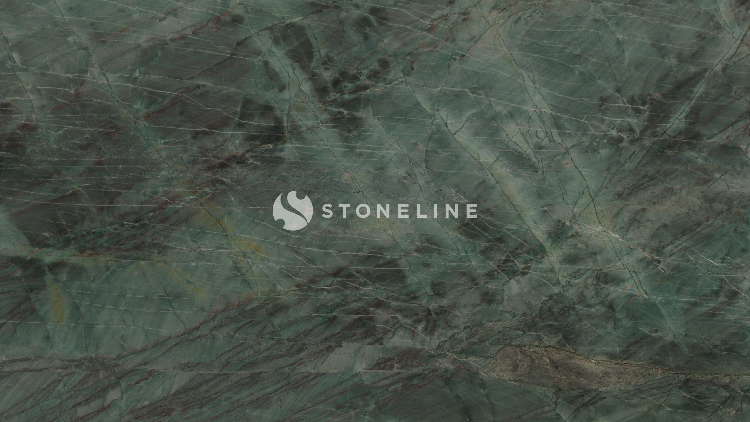 Close-up of green marble texture surface.