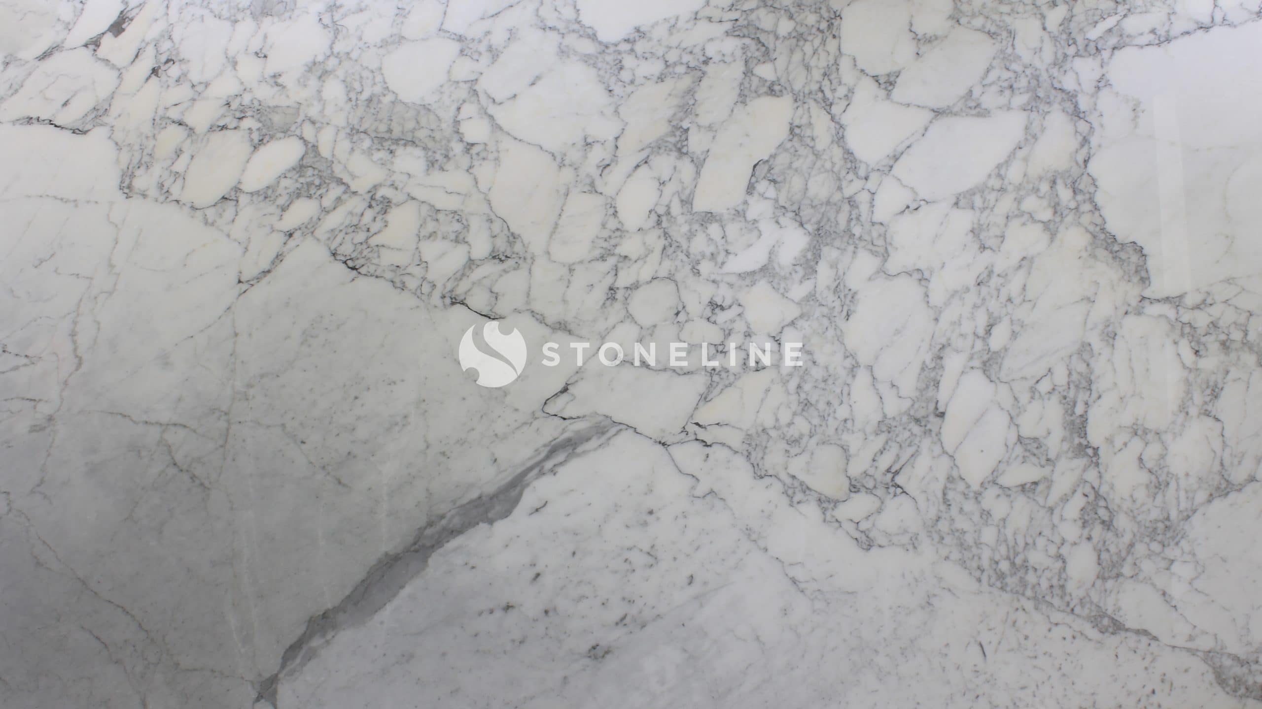 White marble texture with gray veins.