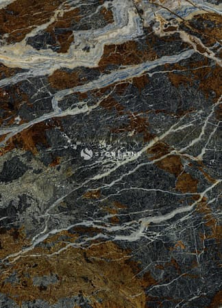 Colorful marble texture with varied patterns