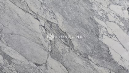 Gray and white marble texture close-up