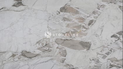 White marble texture with gray veins