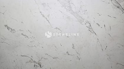 Light marble texture with subtle gray veining.