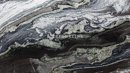 Abstract black and white stone texture pattern