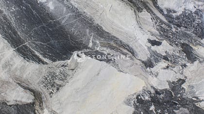 Black and white natural stone texture