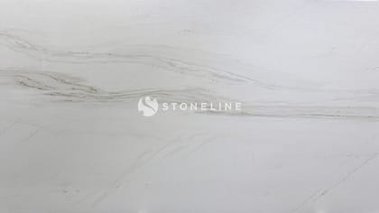 White marble texture with subtle gray veins.