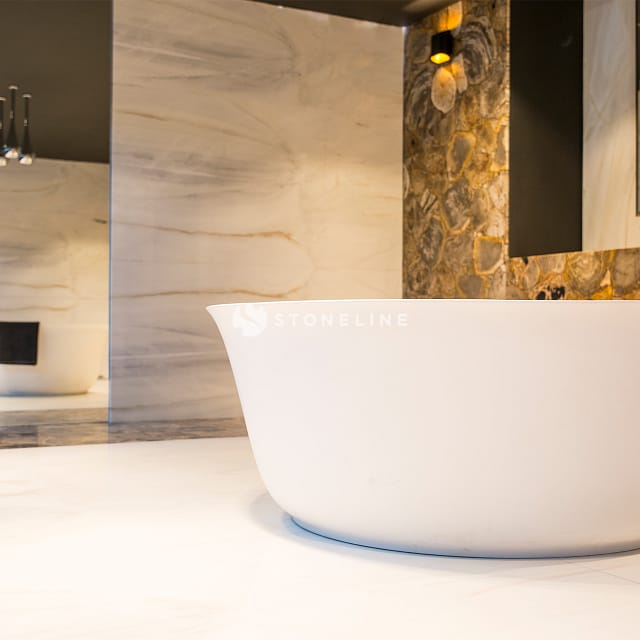 BIANCO LASA VENATO GOLD - PETRIFIED WOOD