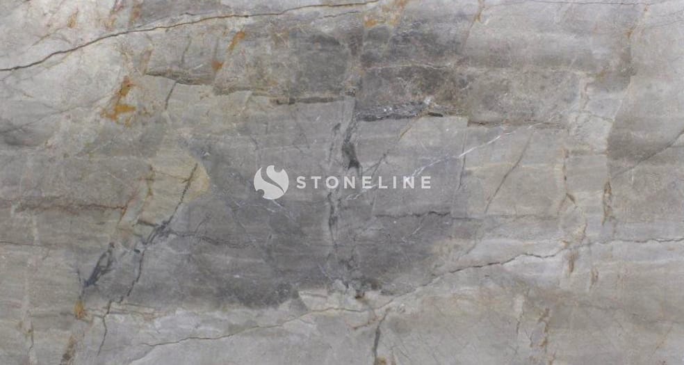 Close-up of natural gray stone texture.