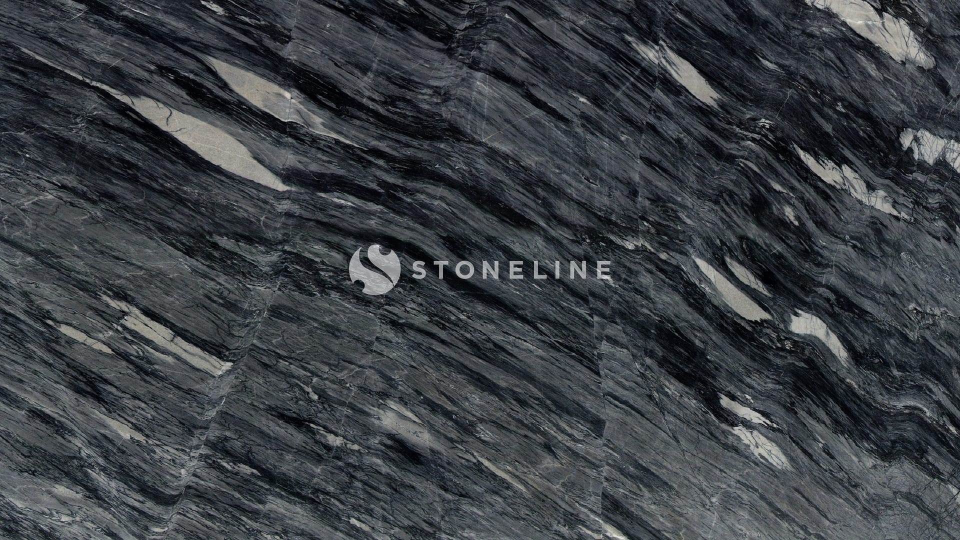 Dark gray marble texture with swirling patterns.