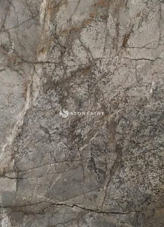 Close-up of cracked marble texture surface.