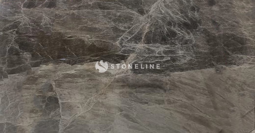 Close-up of textured gray marble surface