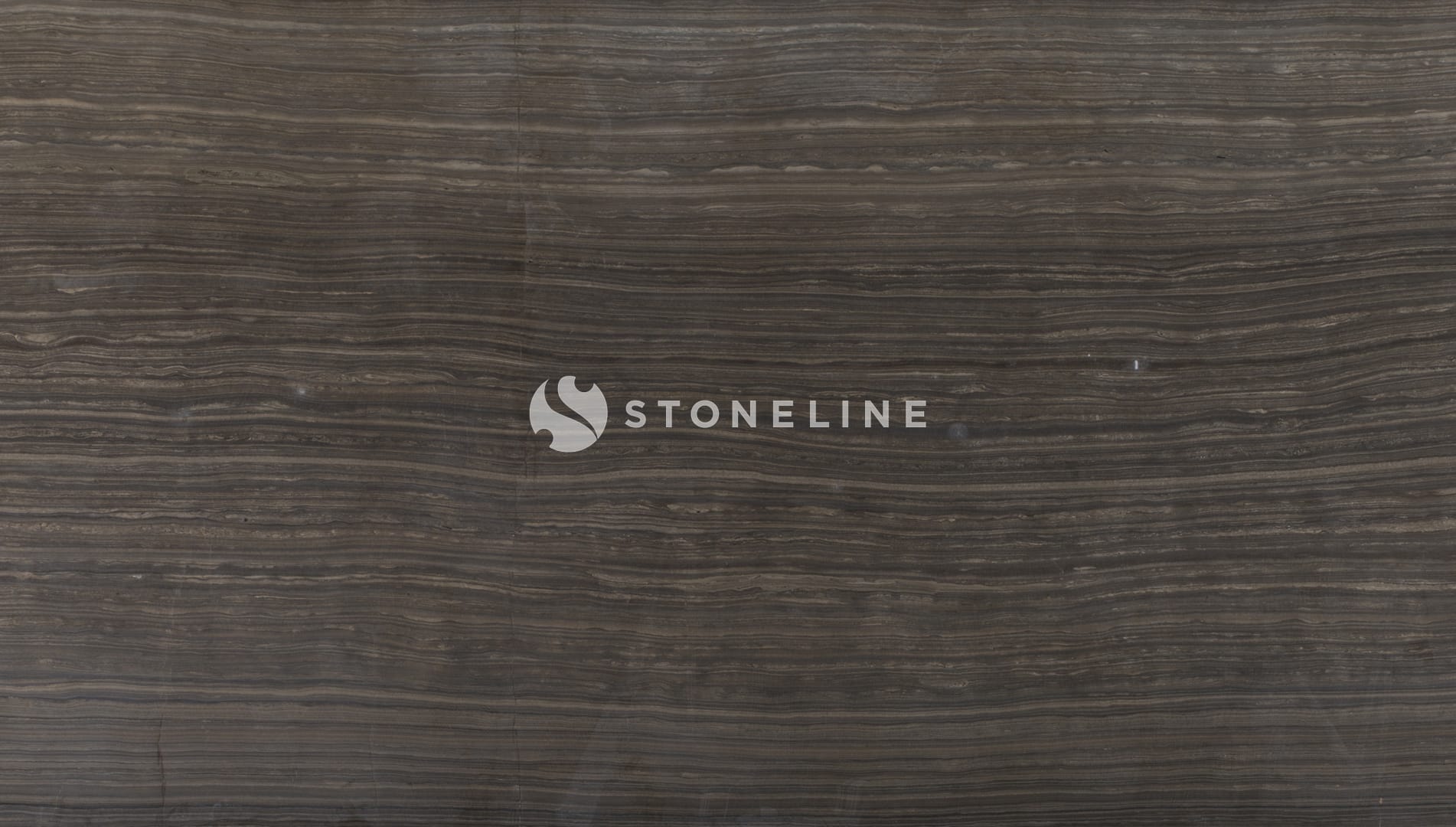 Dark wood grain texture with horizontal lines.