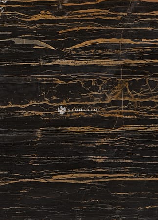 Black marble with golden streaks pattern