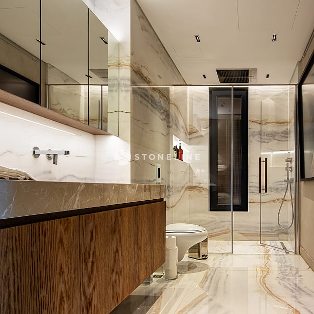 BIANCO LASA VENATO GOLD