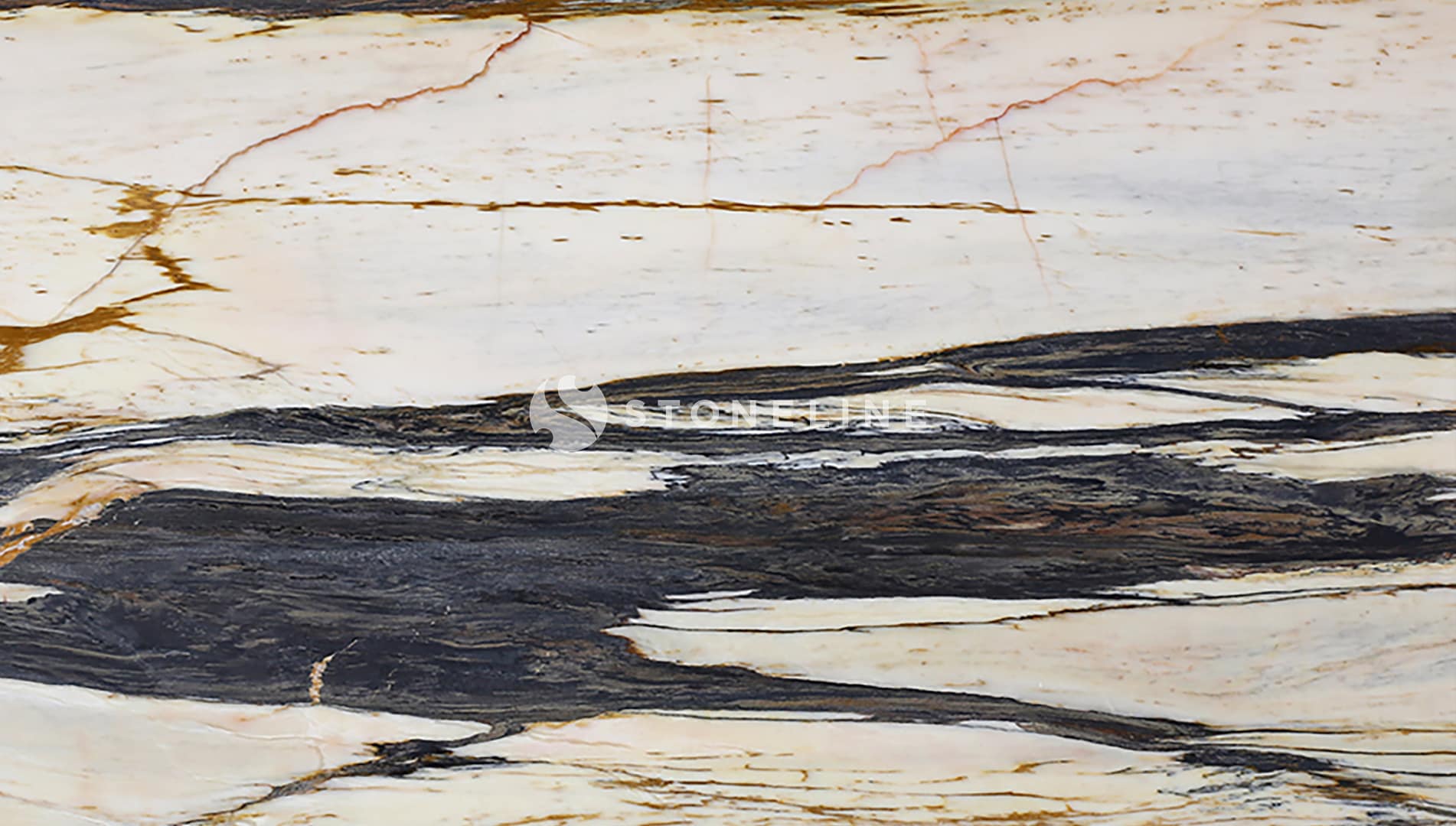 Close-up of patterned marble surface