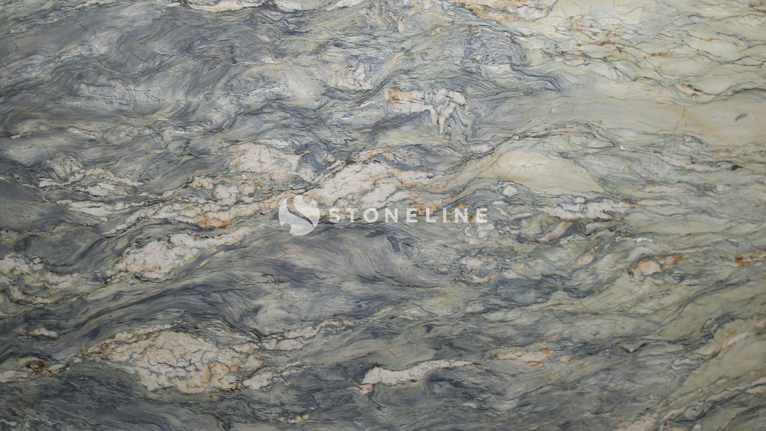 Gray marble texture with white veining