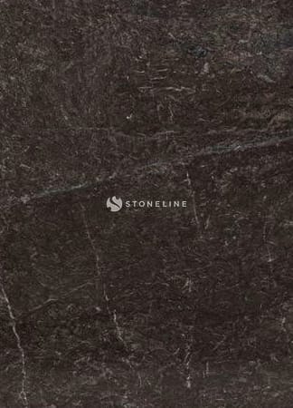 Close-up of dark brown marble surface.