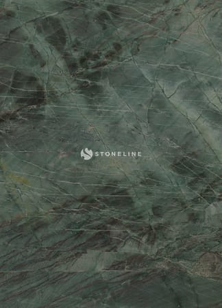 Close-up of green marble texture surface.