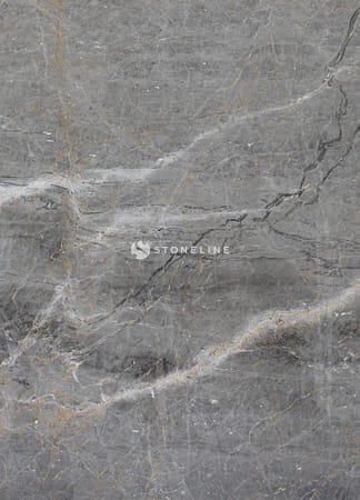 Gray marble texture with natural veining pattern.