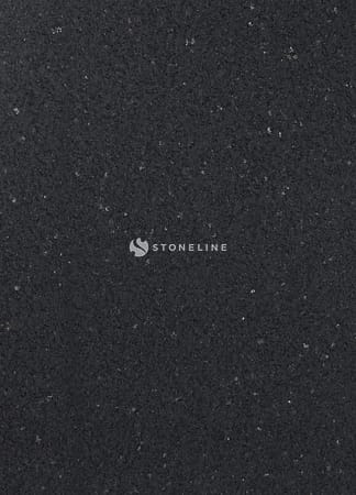 Close-up of black granite surface with speckles.