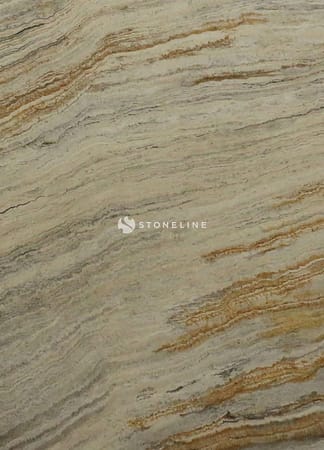 Close-up of textured stone surface with layered patterns.