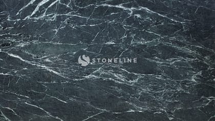 Dark textured marble with white veins