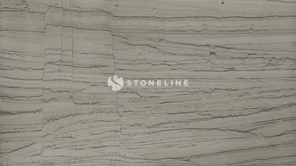 Close-up of marble with gray striations